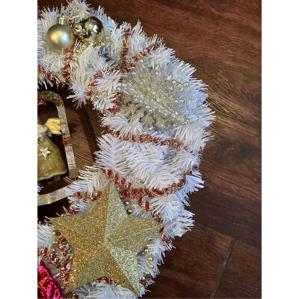 Vintage Ornaments Hope Angel Wreath